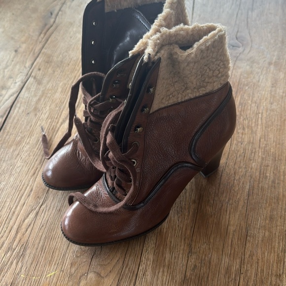 Vintage Style Franco Sarto Booties - Picture 1 of 6